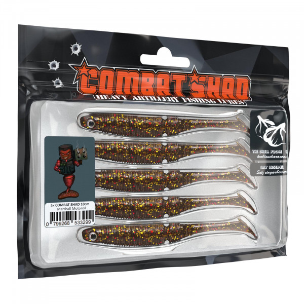 Combat Shad 7,5cm (6 stuks)