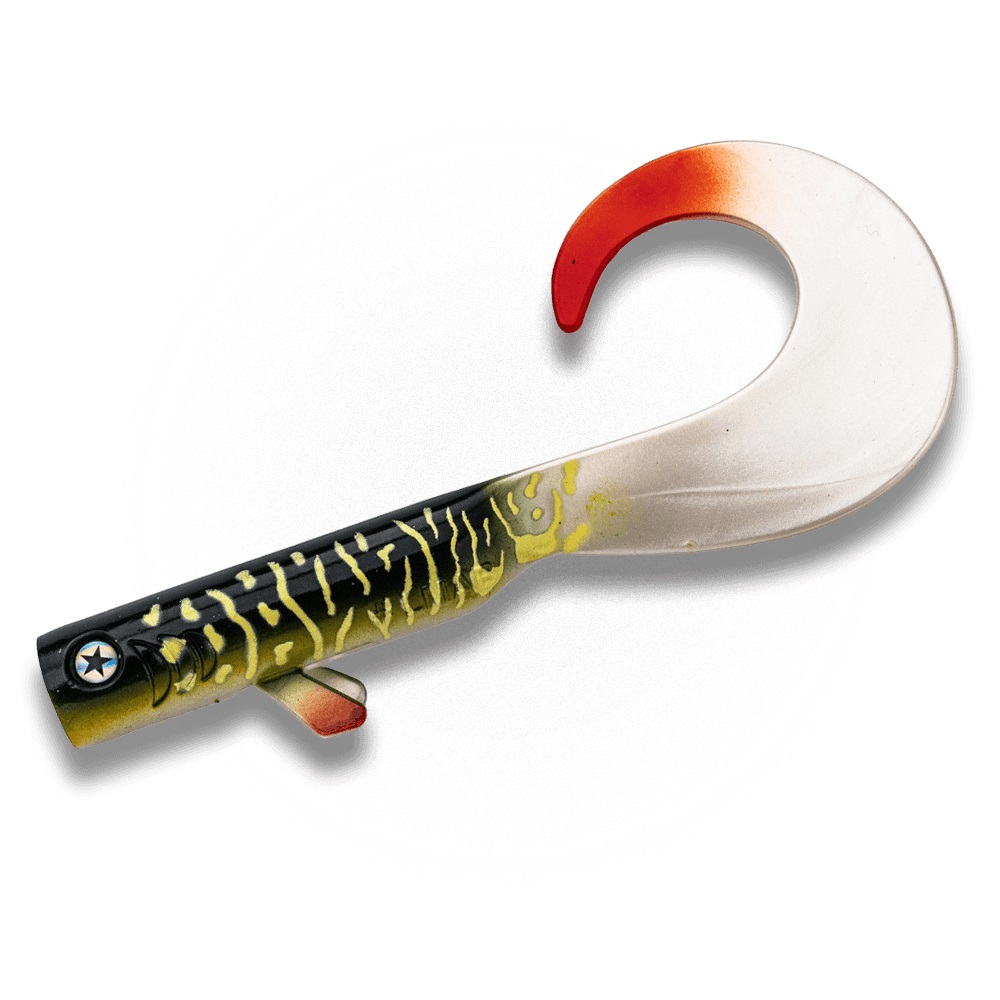 LMAB Drunk Twister Softbait 16cm (2 Stuks) - Esox Emil