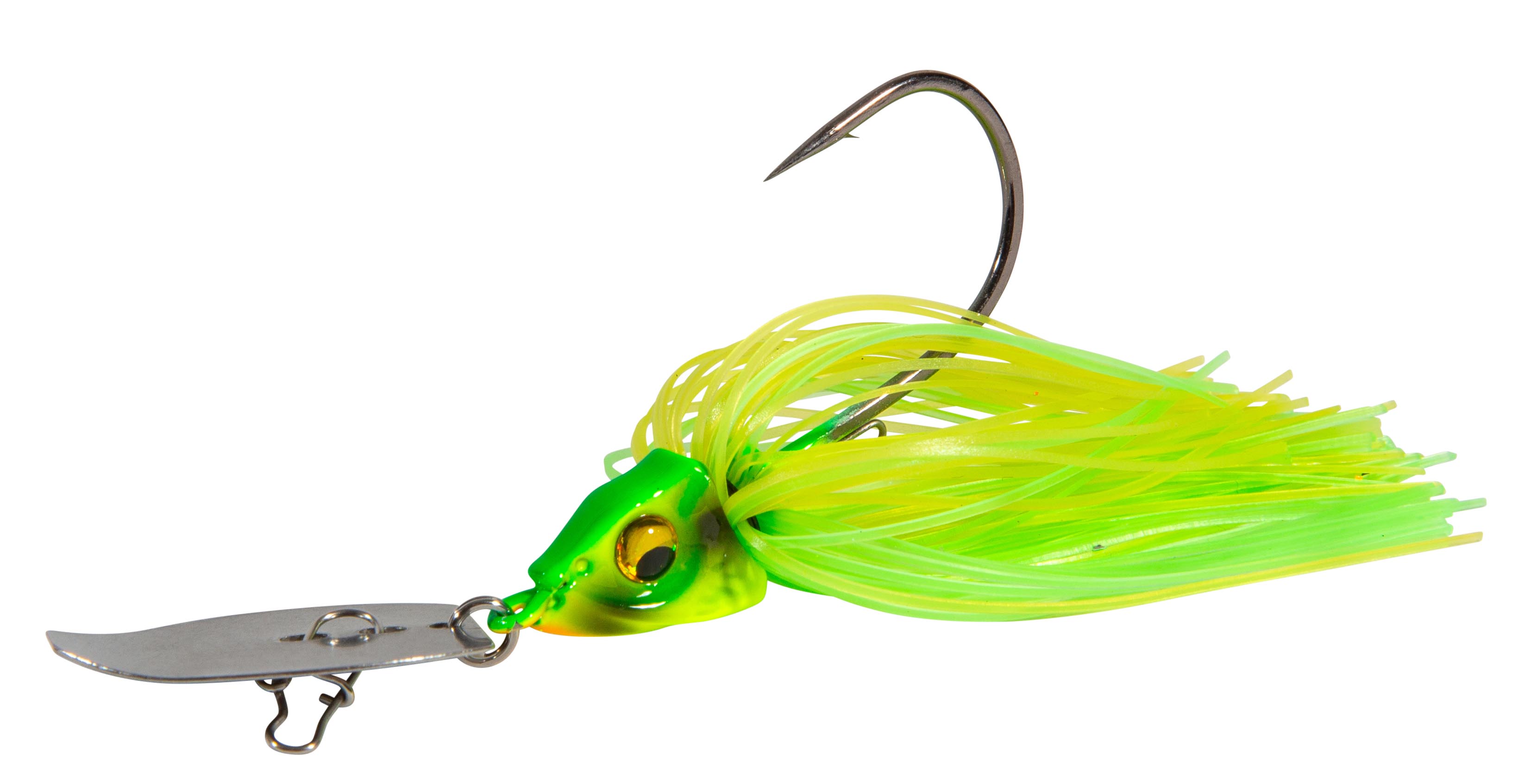 Ultimate Tungsten Blade Jig 4/0 (14.2g) - Chartreuse Tiger