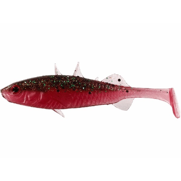 Westin Stanley the Stickleback Shadtail 7,5cm (6 stuks) - Sangria