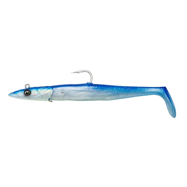 Savage Gear Sandeel V2 27,5cm 275g (2+1 stuks) - Blue Pearl Silver