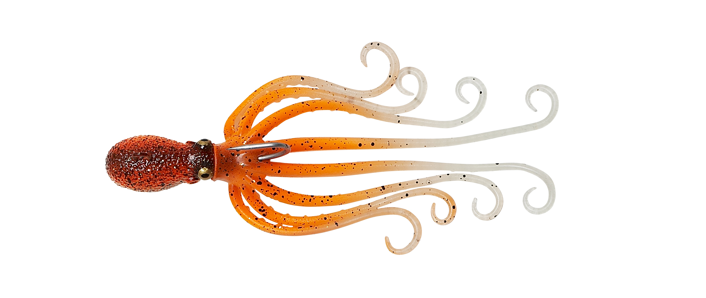 Savage Gear 3D Octopus 15cm (70g) - UV Orange/Glow