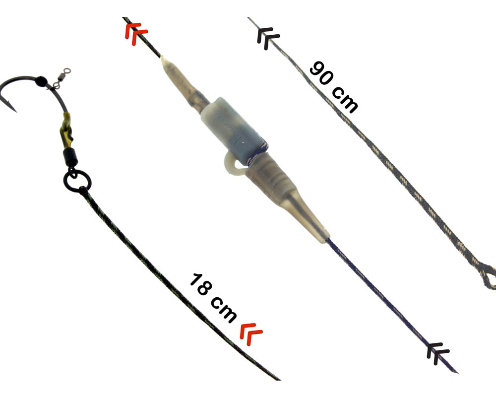 PB Products R2G Clip SR Leader + 2 Ronnie Rigs Soft