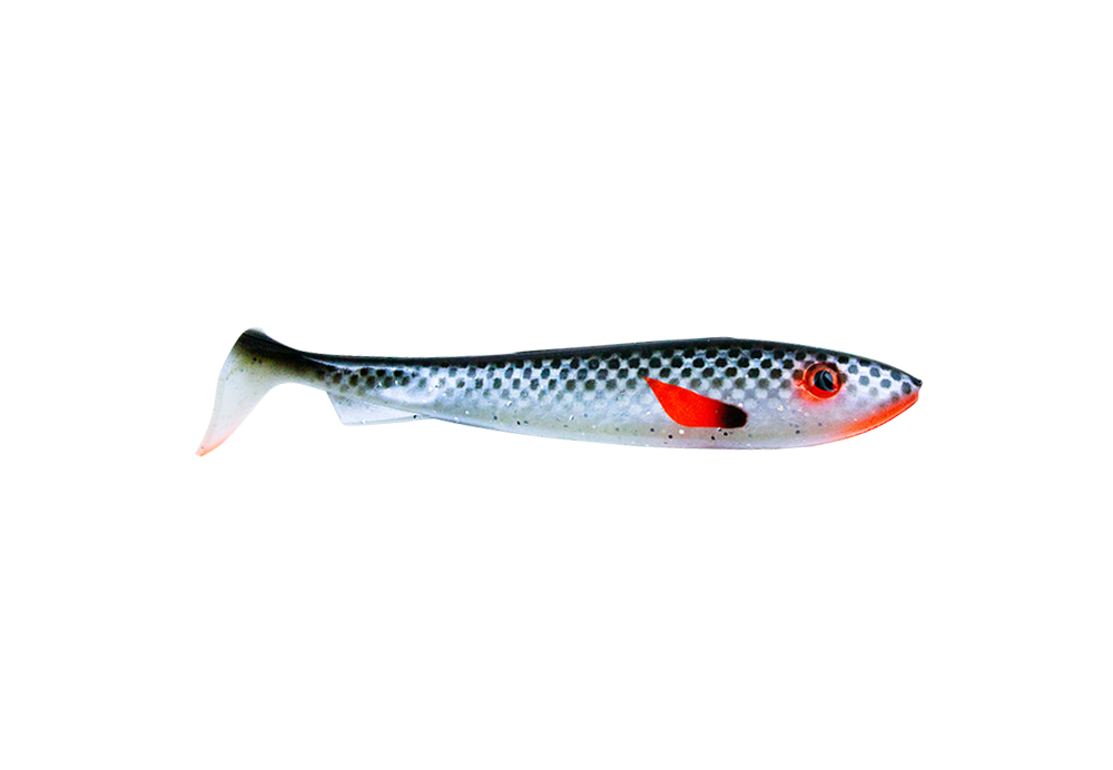 Svartzonker McRubber Offset Shad 15cm (2 stuks) - The Roach