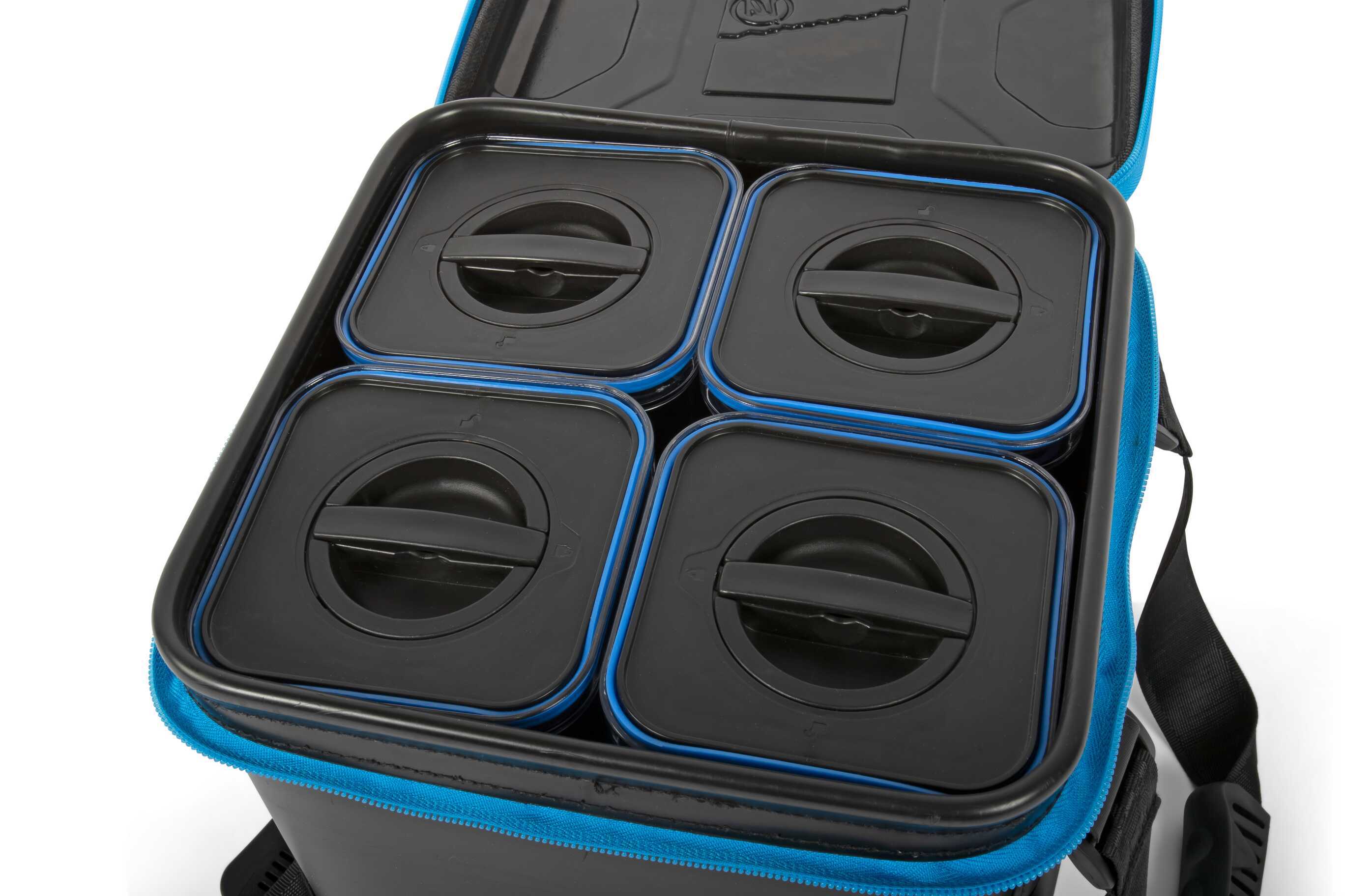 Preston Hardcase Bait Safe (Incl. 4 Voerbakjes)