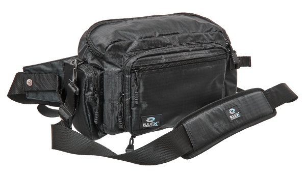 Illex Fat Hip Bag Black Heup En Schoudertas