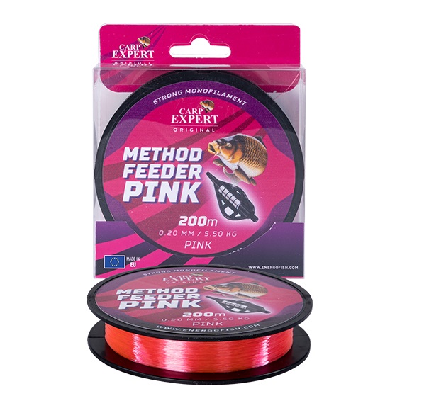 Energo Method Feeder Monofilament Pink 200m - Energo Monofilament Vislijn