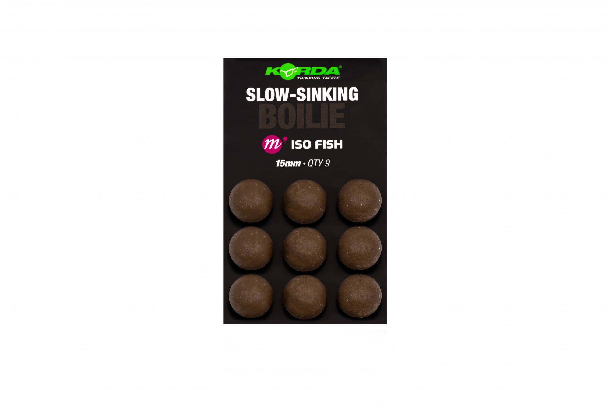 Korda Slow Sinking Imitatie Boilie Wafter ISO Fish 