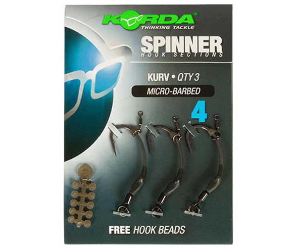 Korda Spinner Hook Sections Kurv, 3 stuks!