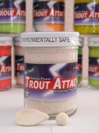 Top Secret Trout Attac Foreldeeg - Strong Garlic White