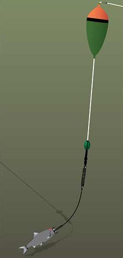 Fox Rage Predator Float Trace Onderlijn 52cm 40lb