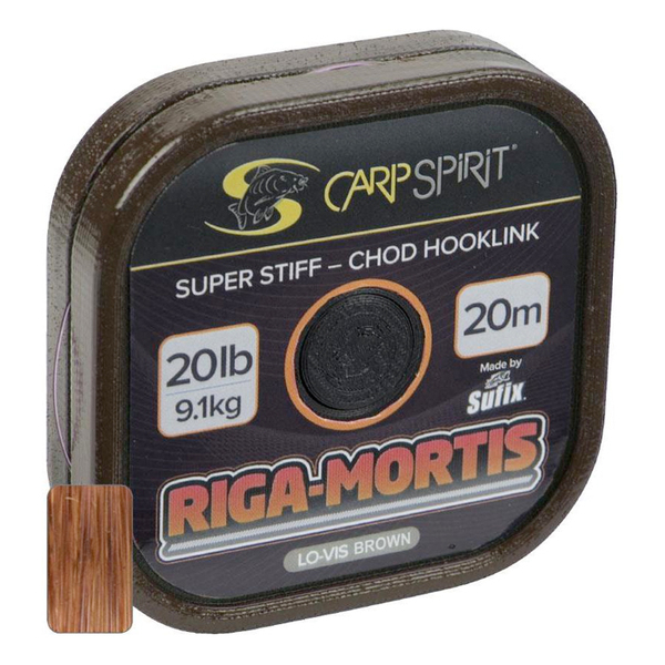 Carp Spirit Riga Mortis Brown Onderlijnmateriaal 20m