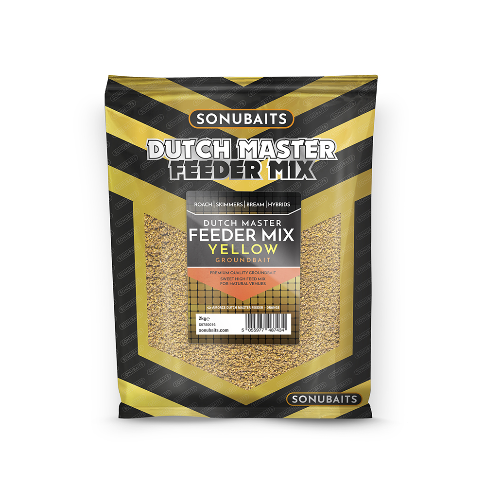 Sonubaits Dutchmaster Feeder Mix Yellow Lokvoer (2kg)