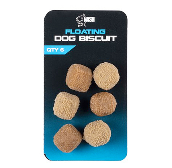 Nash Floating Dog Biscuit (6 stuks)