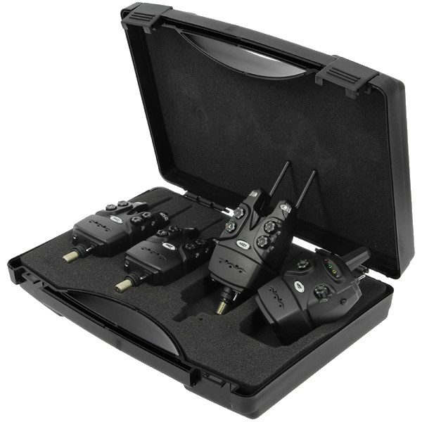 NGT Dynamic Alarm Set, 3 Beetmelders + Receiver in Case, Range 150m