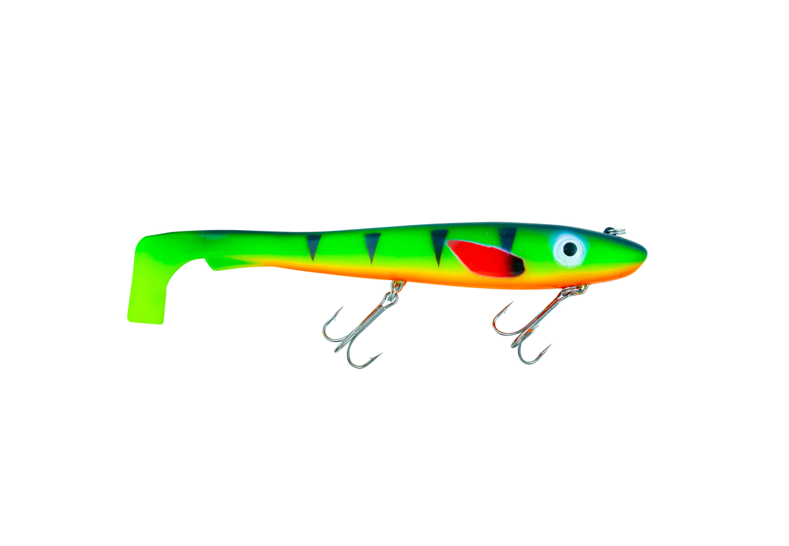 Svartzonker Big McRubber "The Wire" Shad 25.5cm (170g) - Fire Tiger