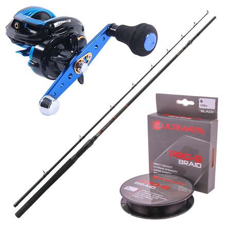 Mitchell Traxx R Jerk Casting Set met Abu reel