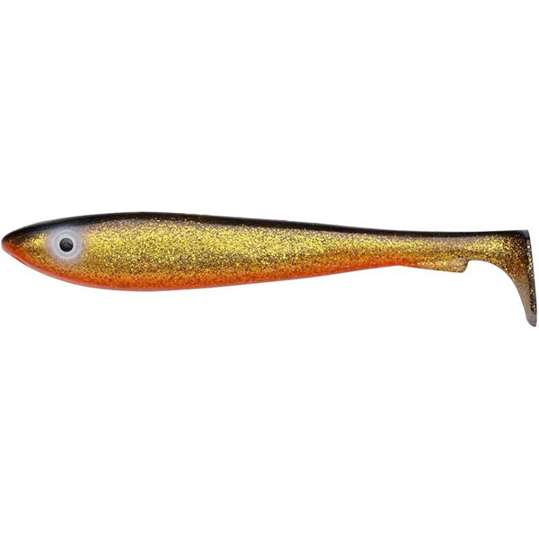 Svartzonker McRubber Shad 17 cm, 3 stuks - C2 - Golden Shiner