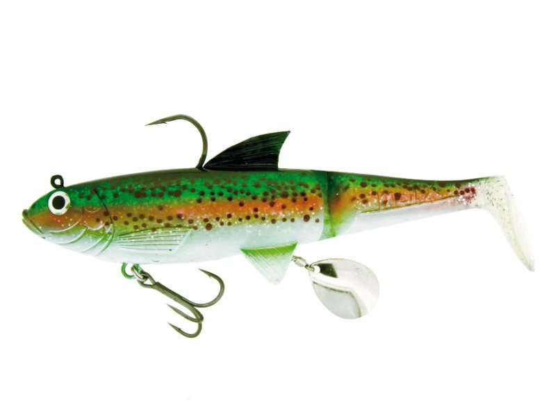 Molix Pike Shad 7,5"/19cm (2pcs) - rainbow Trout (picture of rigged version)