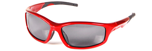 Effzett Polarized Glasses - Black/Red