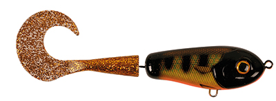 Strike Pro Wolf Tail Jr - Black Okiboji Perch