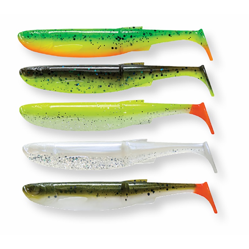 Savage Gear Craft Bleak Shad 7cm (5 Stuks) - Dark Water Mix