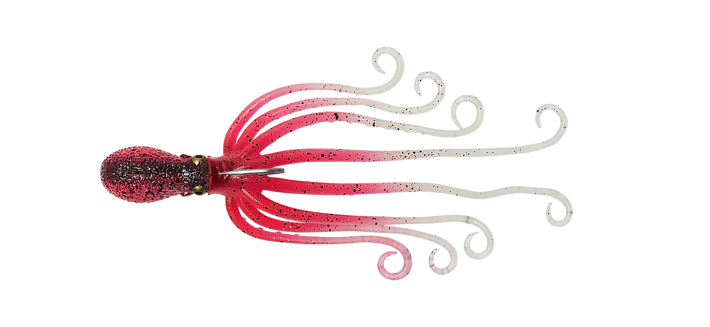 Savage Gear 3D Octopus 10cm (35g) - UV Pink/Glow