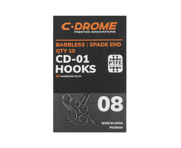 Preston C-Drome CD-01 Hooks (10 stuks)