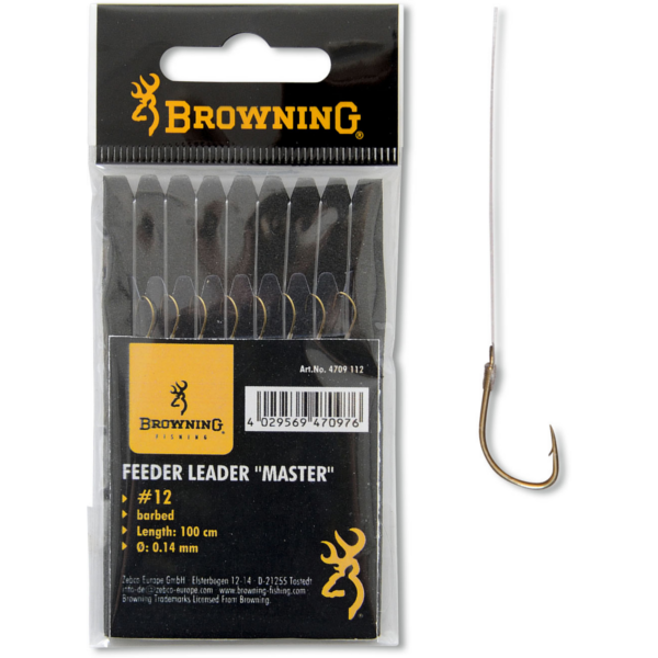 5 Browning Feeder Master Onderlijnboekjes