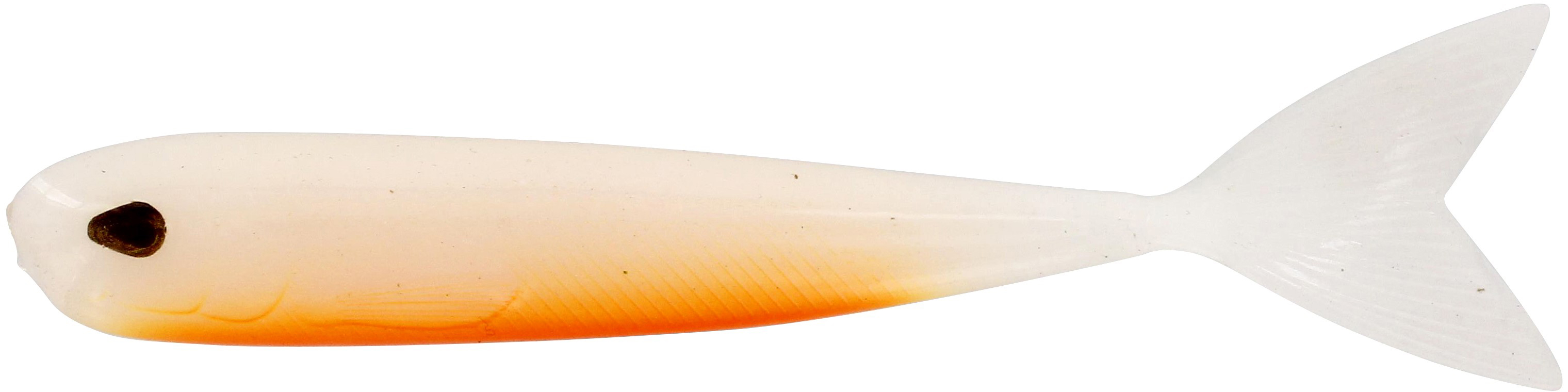 Westin Megateez V-Tail Shad 13cm (5 stuks) - Orange Snow