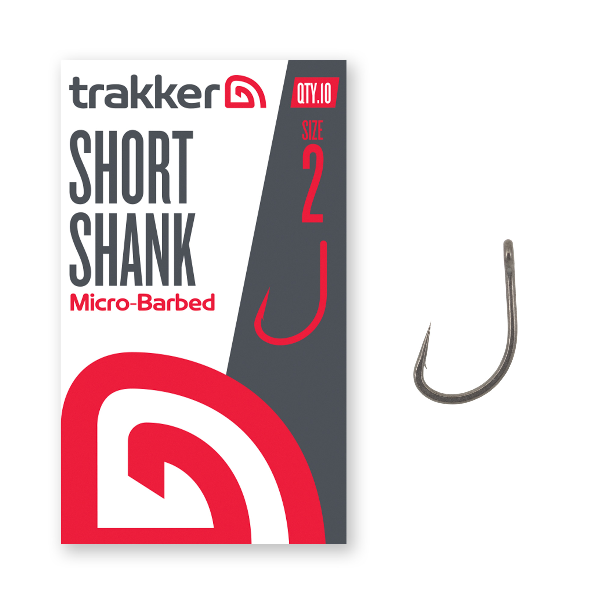 Trakker Short Shank Hooks Barbless (10 Stuks)