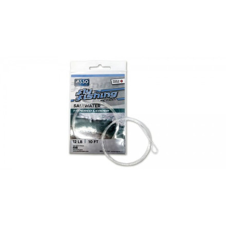 Asso Fly Saltwater Tapered Leader 3m