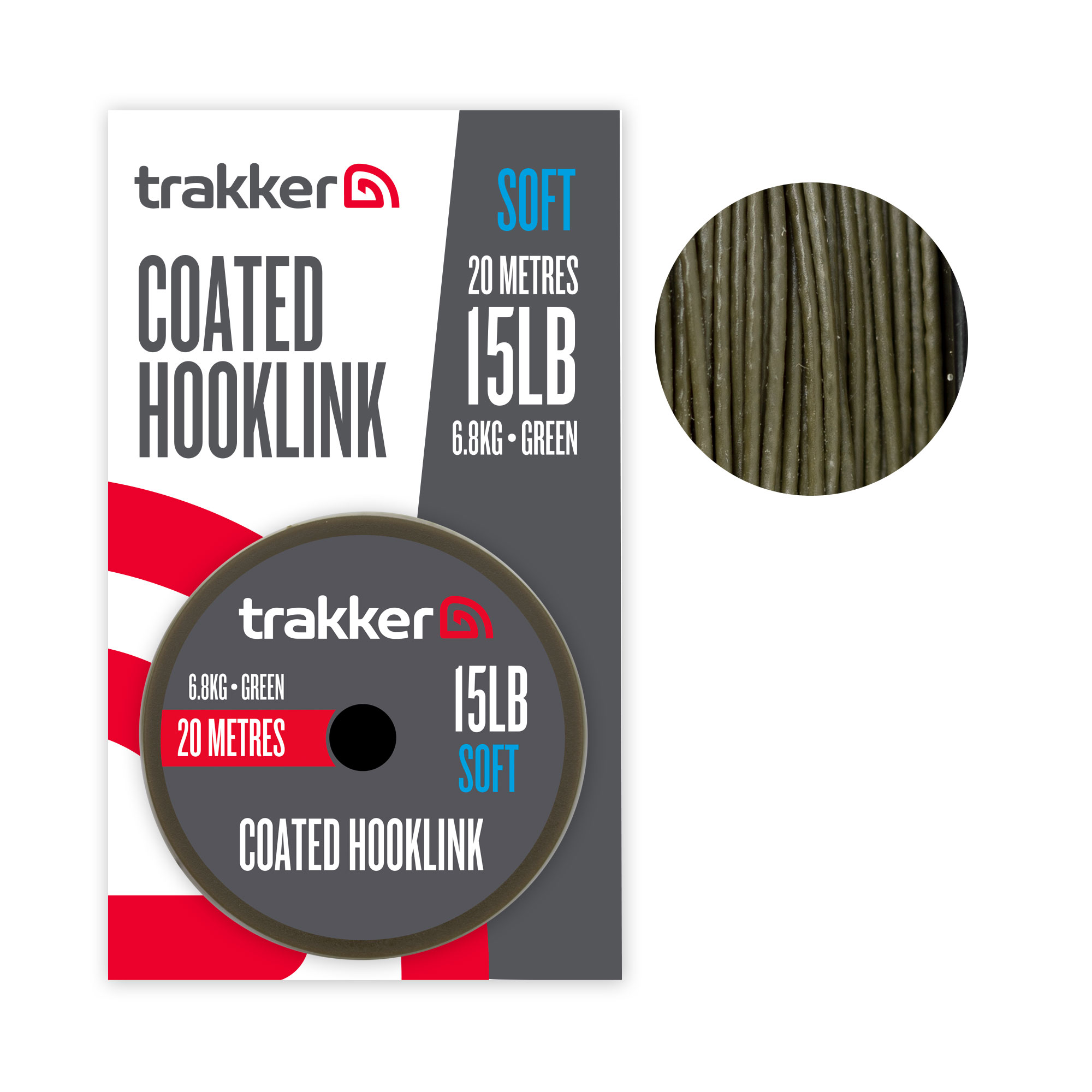 Trakker Soft Coated Hooklink (20m)