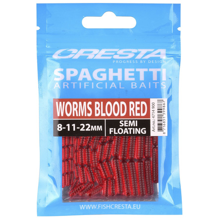 Cresta Spaghetti Worms Imitatie Aas