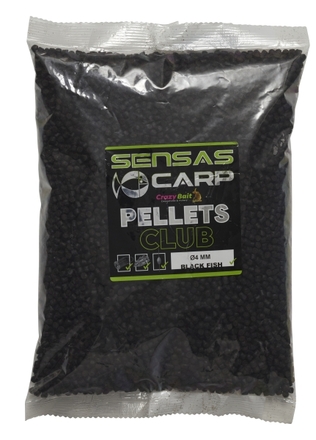 Sensas Pellets Club Zwart Vis (1kg)