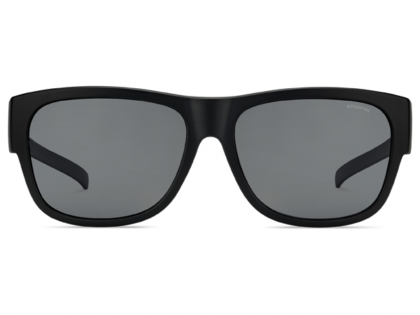 Polaroid PLD 9003/S Suncover Overzet Zonnebril - Black frame / grey glasses