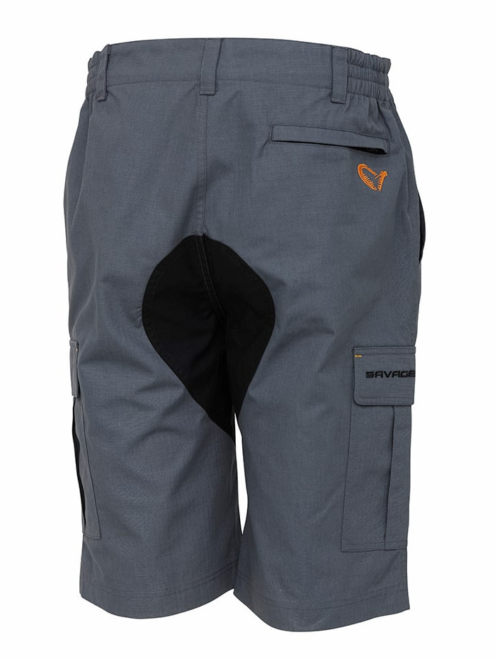 Savage Gear Fighter Shorts Castlerock Grey Broek