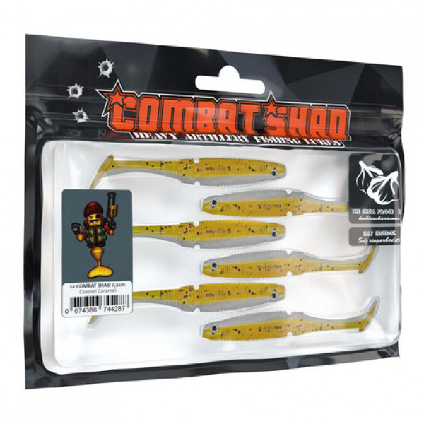 Combat Shad 7,5cm (6 stuks)