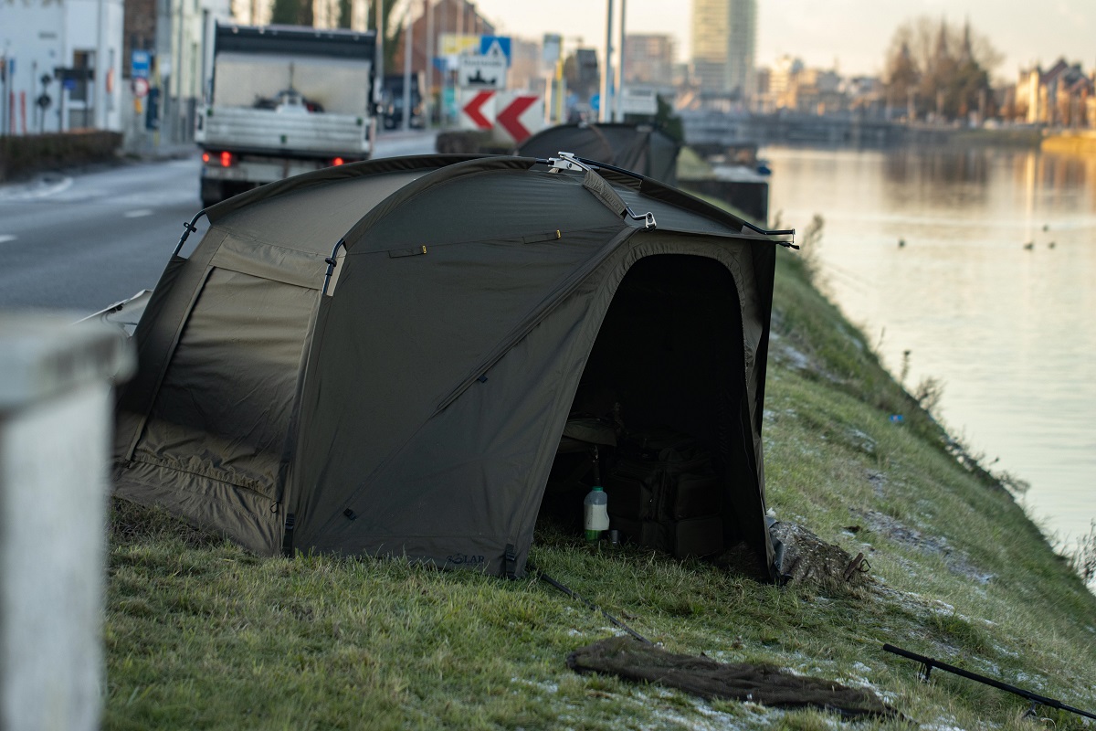 Solar SP Uni Spider Bivvy Bundle (Bivvy met Infil Panel & Zip In Groundsheet)