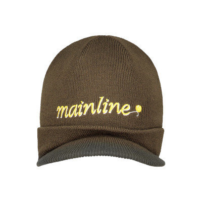 Mainline Beanie Hat Two Tone Olive Green