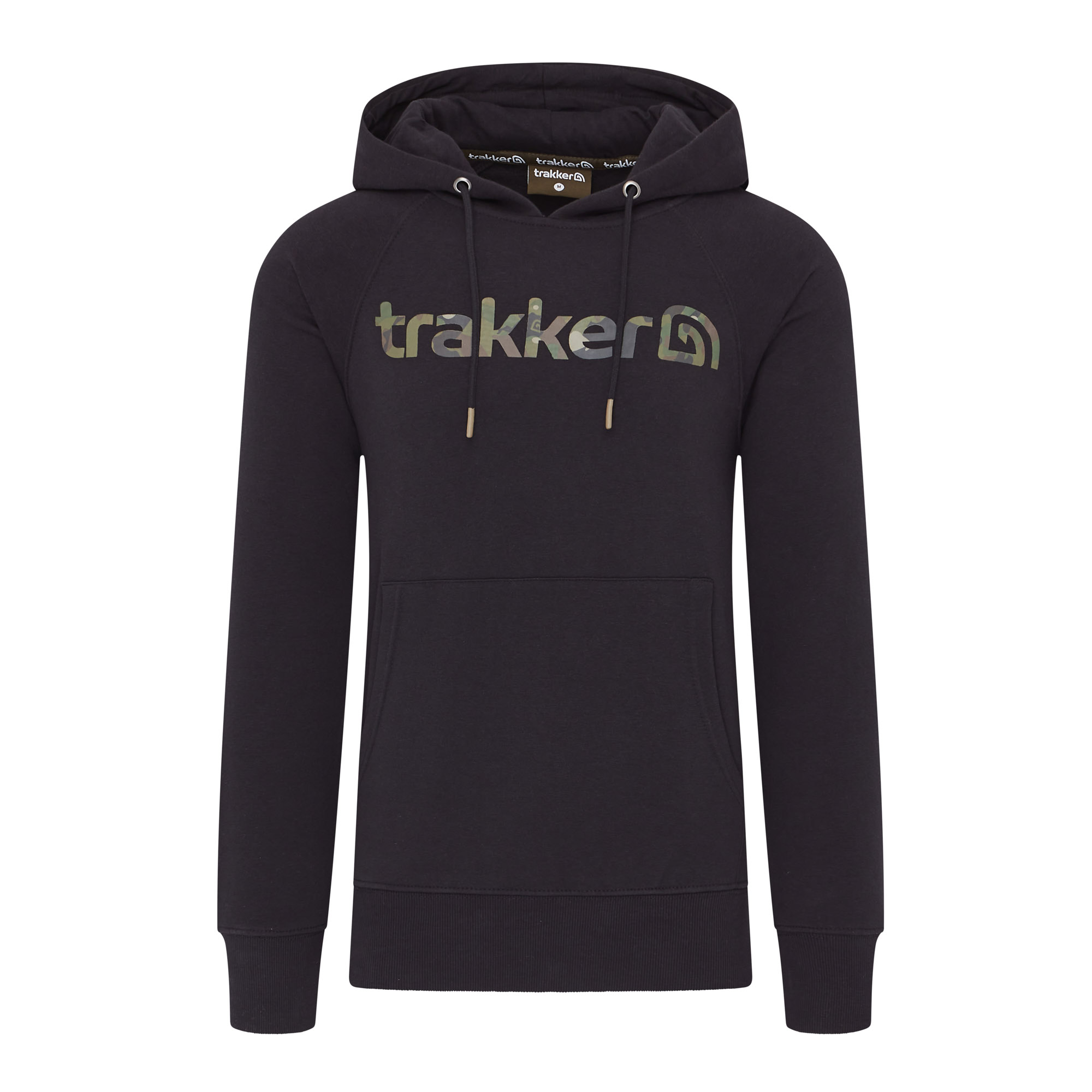 Trakker CR Logo Hoody Black Camo Vistrui