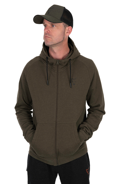 Fox Collection LW Hoody Green & Black Vis Trui