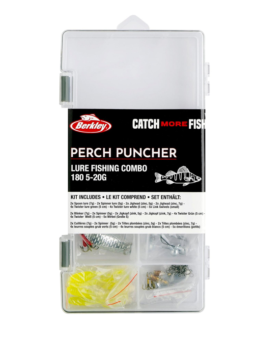 Berkley CMF Perch Puncher CB Spin Hengelset 1,80m (5-20g) (Inc. Kunstaas)