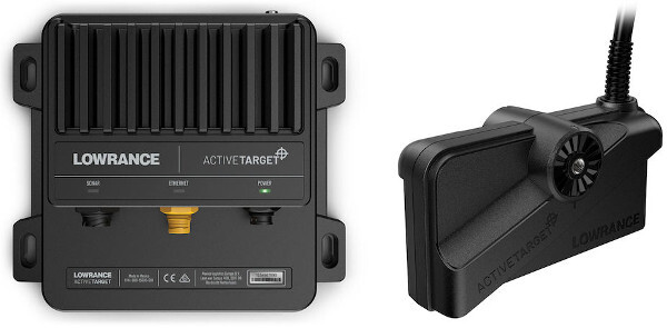 Lowrance Fishfinder ActiveTarget Kit, voor real-time sonarbeelden!