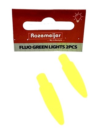 Rozemeijer Fluo Green Float Lights (2 stuks)