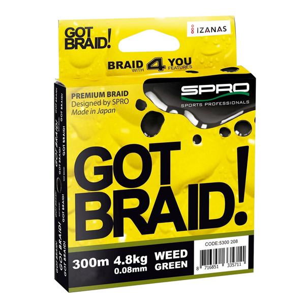 Spro Got Braid! Gevlochten lijn