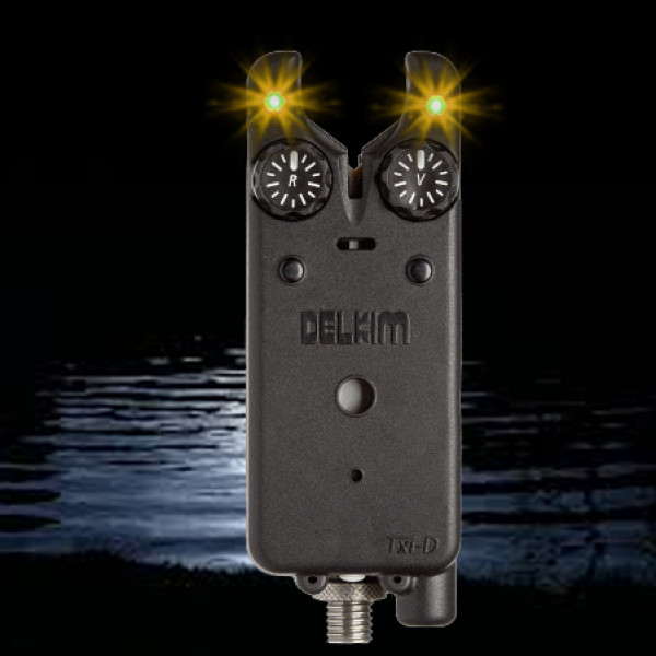Delkim Txi-D Digital Bite Alarm - Yellow