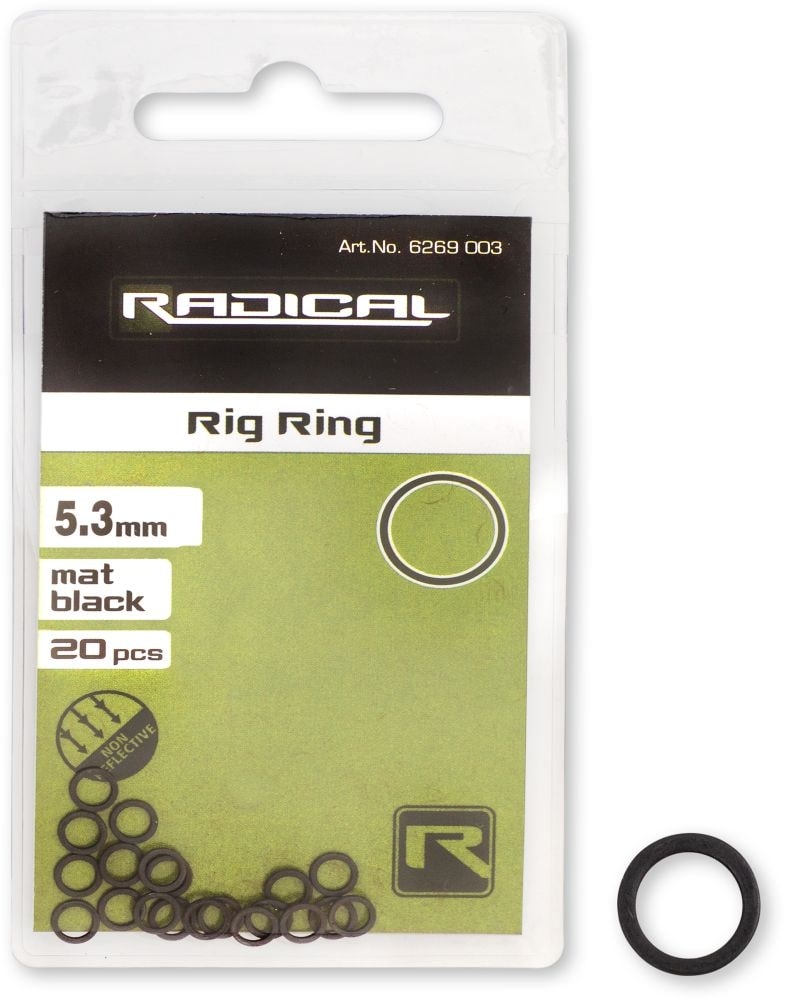 Radical Rig Ring Mat Black (20 stuks)