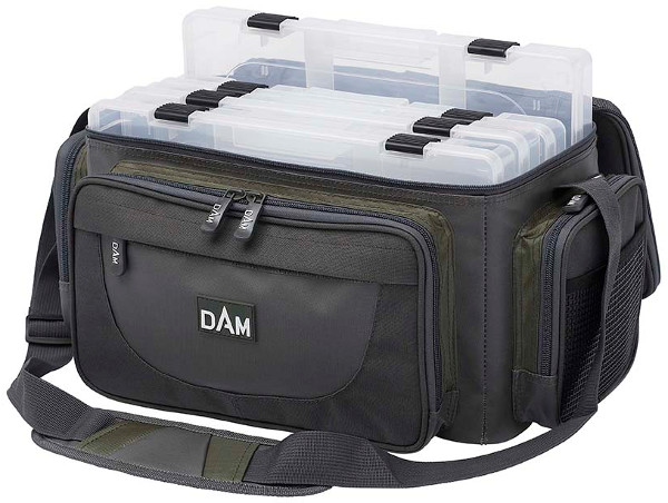 Dam Lure Carryall, inclusief tackleboxen! - Large