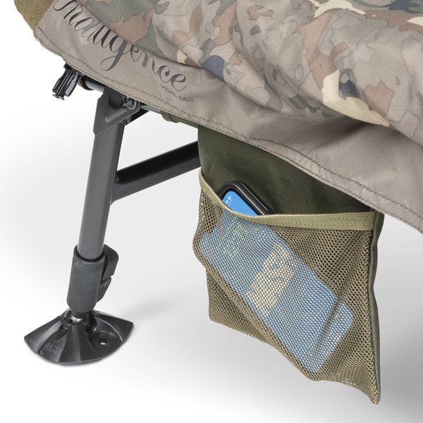 Nash Indulgence HD40 Sleep System 8 Legs Camo Stretcher (Incl. Dekbed)